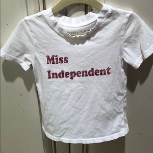 Broke down 2T Miss Independent TShirt